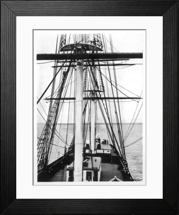 Framed Print : Cutty Sark at Sea 1924 Framed Print : Cutty Sark at Sea 1924