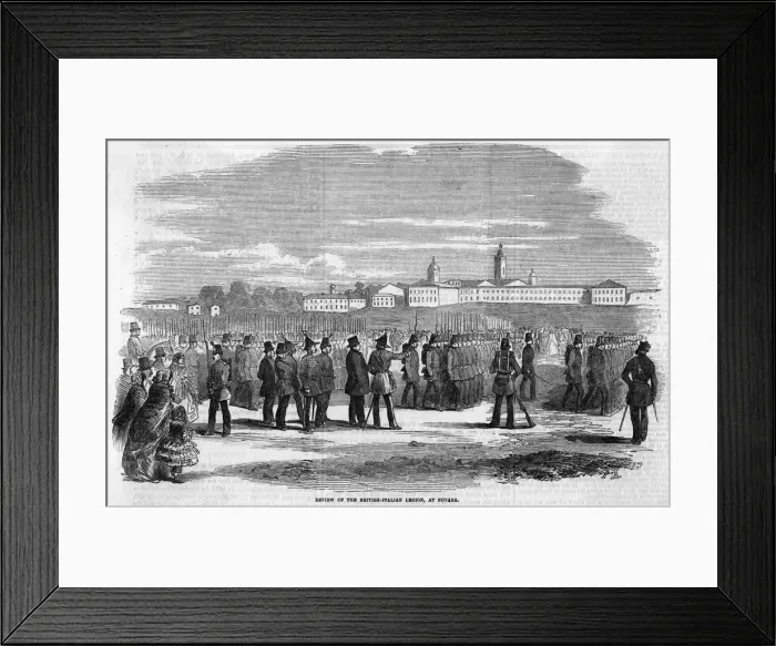 Framed Print : British-Italian Help Framed Print : British-Italian Help