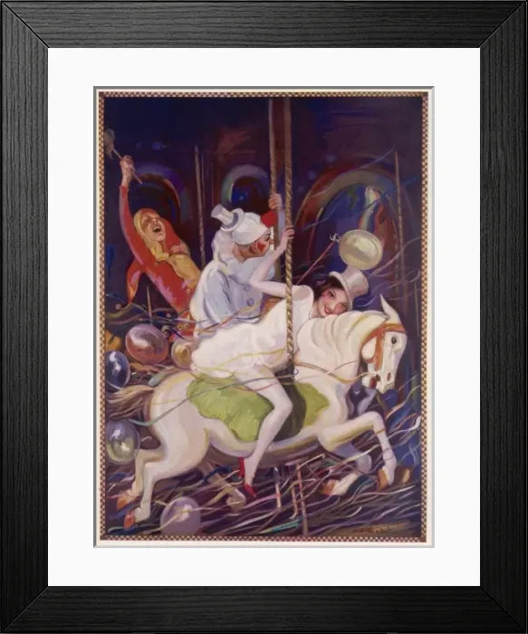 Framed Print : The Roundabout Framed Print : The Roundabout