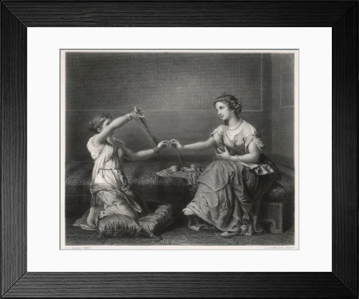 Framed Print : Skein-Winder - Hamon Framed Print : Skein-Winder - Hamon