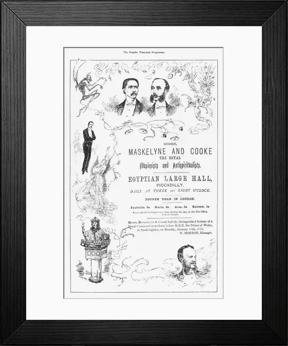 Framed Print : Stage Magic Show Framed Print : Stage Magic Show