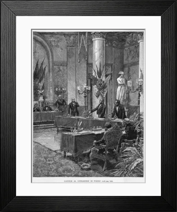 Framed Print : Cavour at Paris Framed Print : Cavour at Paris