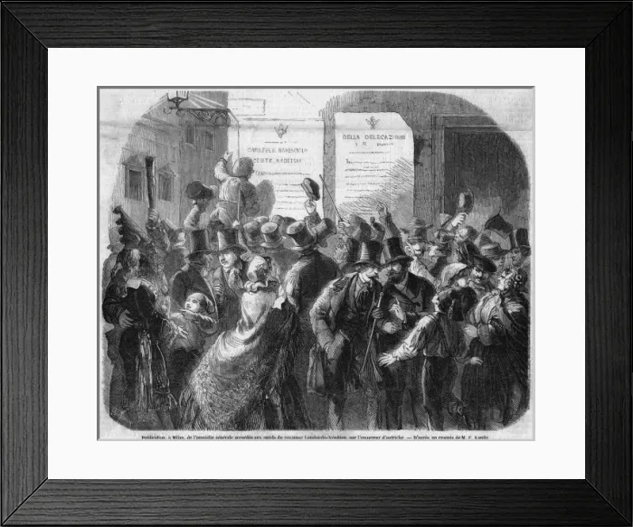 Framed Print : Amnesty at Milano Framed Print : Amnesty at Milano