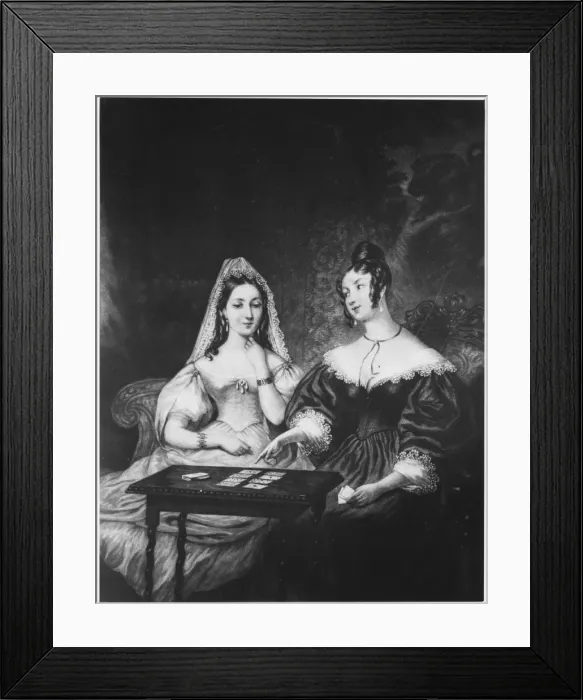 Framed Print : Fortune in Cards Framed Print : Fortune in Cards