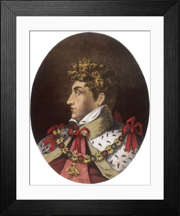 Framed Print : King George IV Framed Print : King George IV