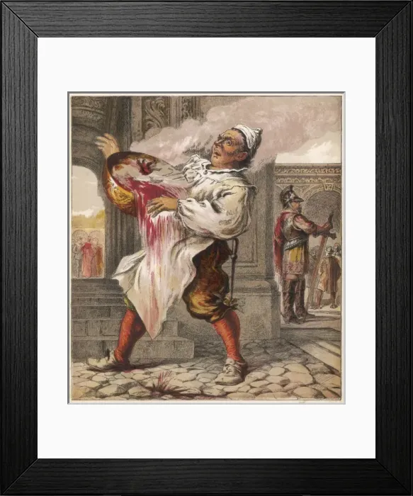 Framed Print : Tom Thumb and Furmenty Framed Print : Tom Thumb and Furmenty