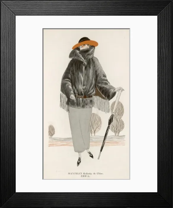 Framed Print : Chinese Kolinsky Mantlet Framed Print : Chinese Kolinsky Mantlet