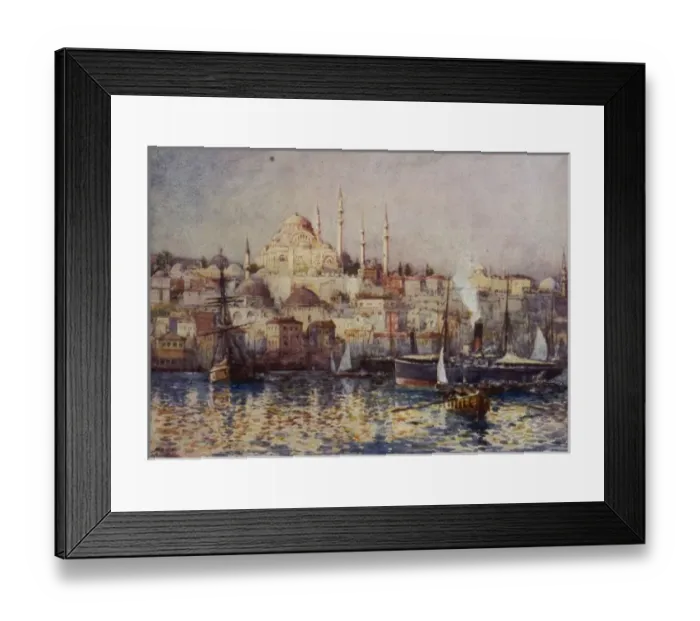 Framed Print : View of Istanbul Framed Print : View of Istanbul