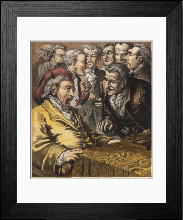 Framed Print : Tom Thumb Escapes Mouth Framed Print : Tom Thumb Escapes Mouth