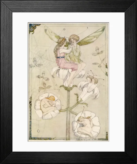 Framed Print : Thumbkinetta / Thumbelina Framed Print : Thumbkinetta / Thumbelina