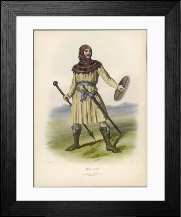 Framed Print : Clan Mac Ivor Framed Print : Clan Mac Ivor