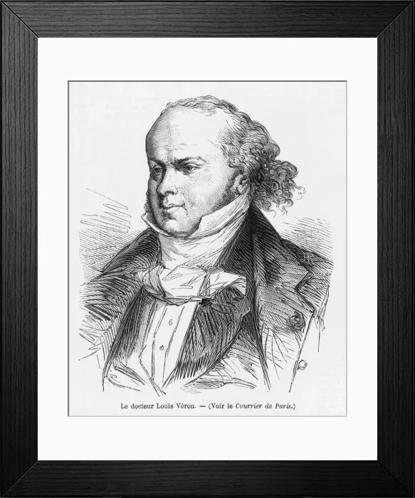 Framed Print : Louis Desire Veron Framed Print : Louis Desire Veron