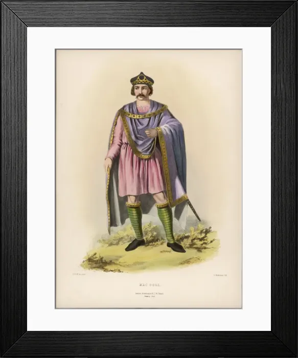 Framed Print : Clan Mac Coll Framed Print : Clan Mac Coll