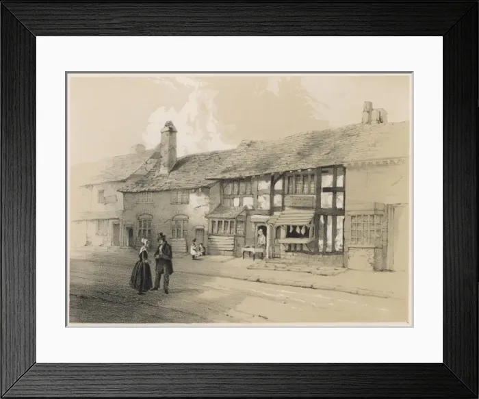 Framed Print : Shakespeare House Framed Print : Shakespeare House