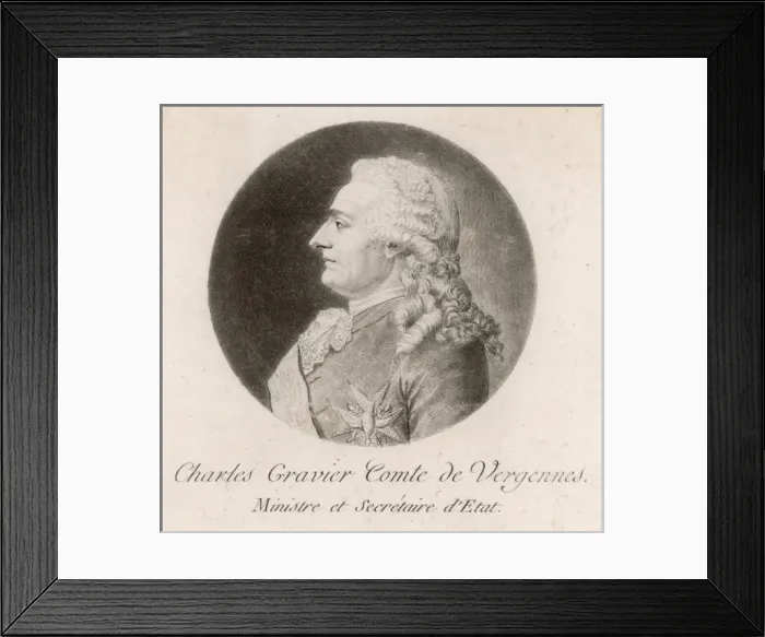 Framed Print : Charles De Vergennes - 2 Framed Print : Charles De Vergennes - 2