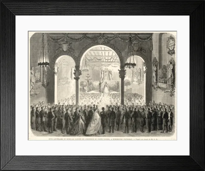 Framed Print : Vondel Honoured Framed Print : Vondel Honoured
