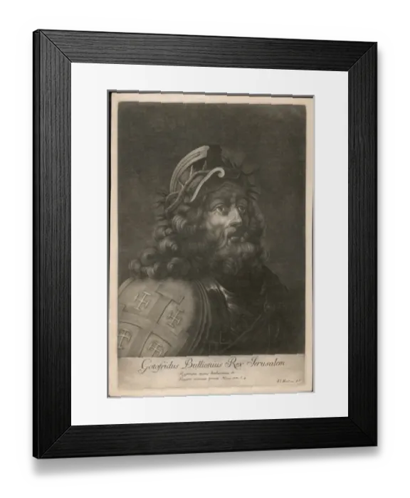 Framed Print : Godefroi De Bouillon Framed Print : Godefroi De Bouillon
