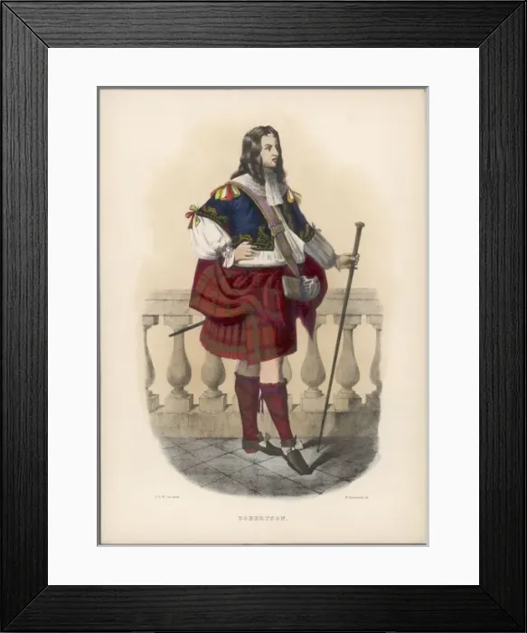 Framed Print : Clan Robertson Framed Print : Clan Robertson