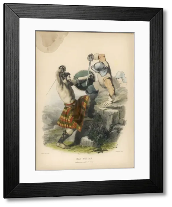 Framed Print : Clan Mac Millan Framed Print : Clan Mac Millan