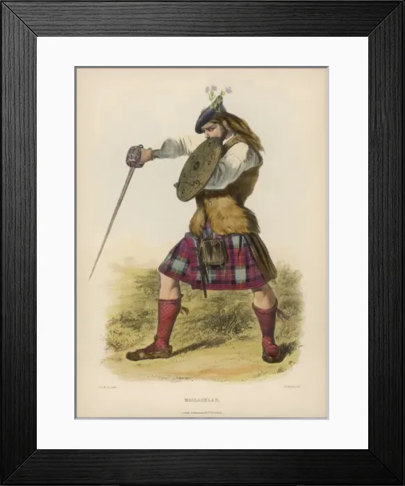 Framed Print : Clan Maclachlan Framed Print : Clan Maclachlan