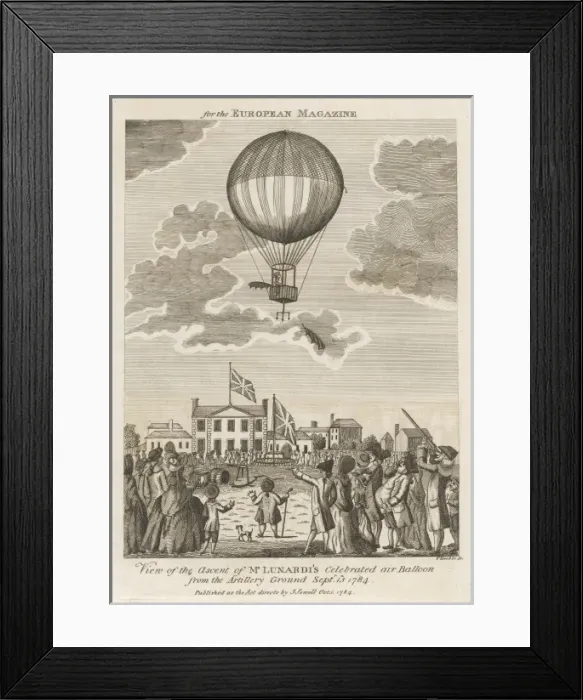 Framed Print : Lunardis Balloon Framed Print : Lunardis Balloon