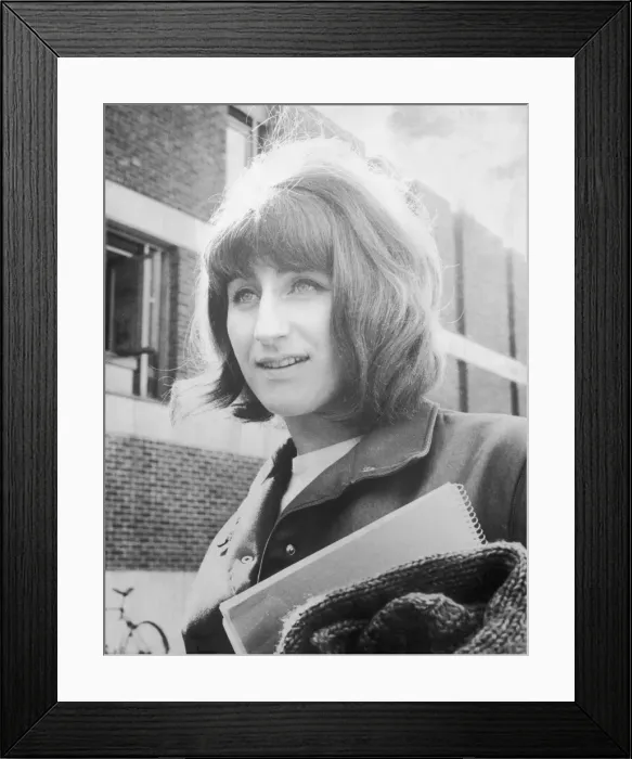 Framed Print : Female Student 1960S Framed Print : Female Student 1960S