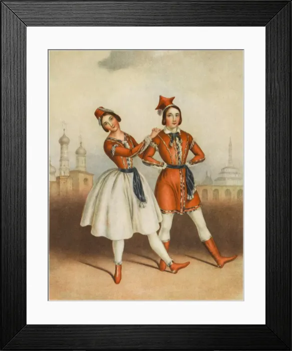 Framed Print : Carlotta Grisi / Polka Framed Print : Carlotta Grisi / Polka