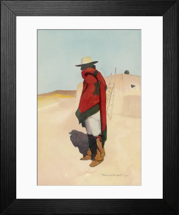 Framed Print : Pueblo - Cochiti Chief Framed Print : Pueblo - Cochiti Chief