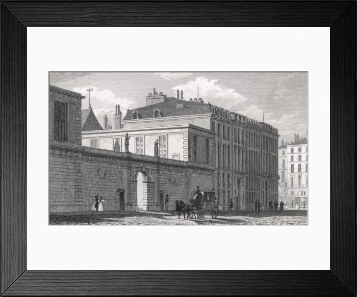 Framed Print : Banque De France, Paris Framed Print : Banque De France, Paris