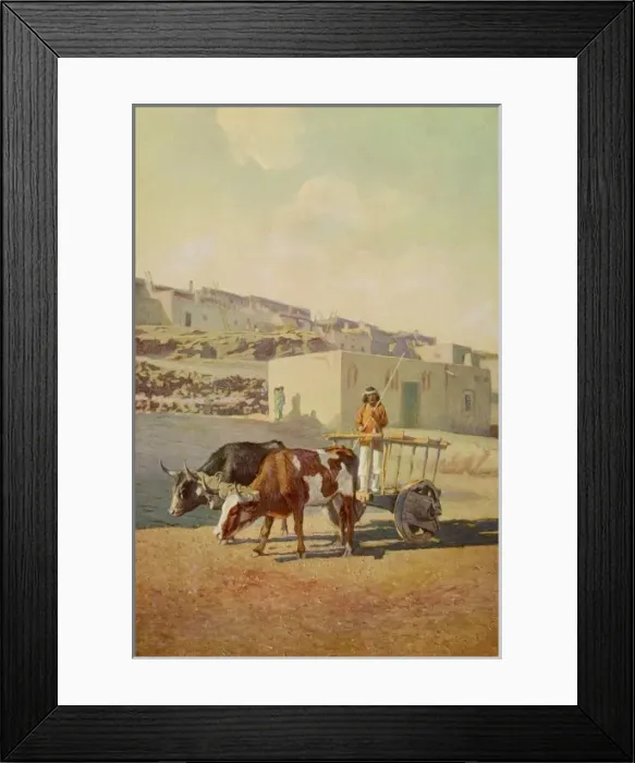 Framed Print : Pueblo Village Framed Print : Pueblo Village