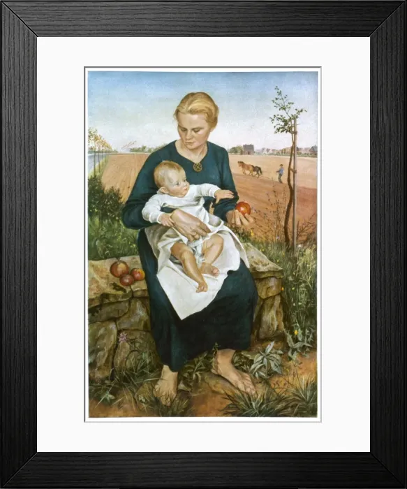 Framed Print : Art / Regional / German Art Framed Print : Art / Regional / German Art