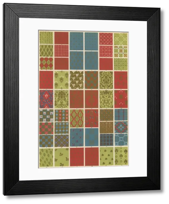 Framed Print : Owen Jones Medieval 68 Framed Print : Owen Jones Medieval 68