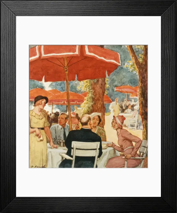 Framed Print : Art / Regional / German Art Framed Print : Art / Regional / German Art