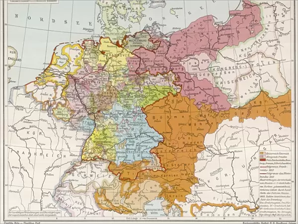 Map  /  Europe  /  Germany 18C