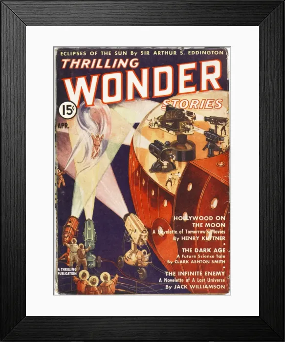 Framed Print : HOLLYWOOD ON THE MOON Framed Print : HOLLYWOOD ON THE MOON