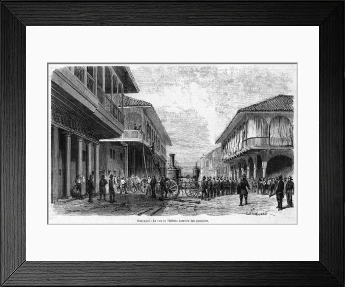 Framed Print : Ecuador Guayaquil Framed Print : Ecuador Guayaquil