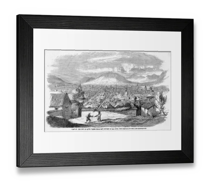 Framed Print : Ecuador Quito Framed Print : Ecuador Quito
