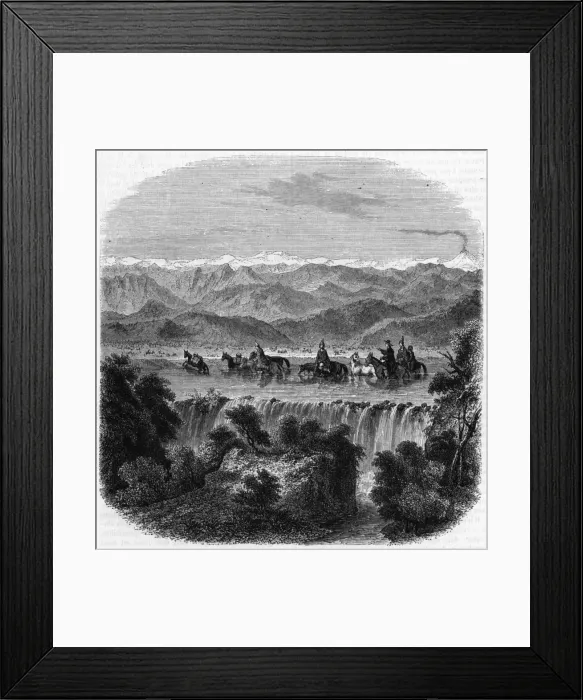 Framed Print : Chile General Scene Framed Print : Chile General Scene