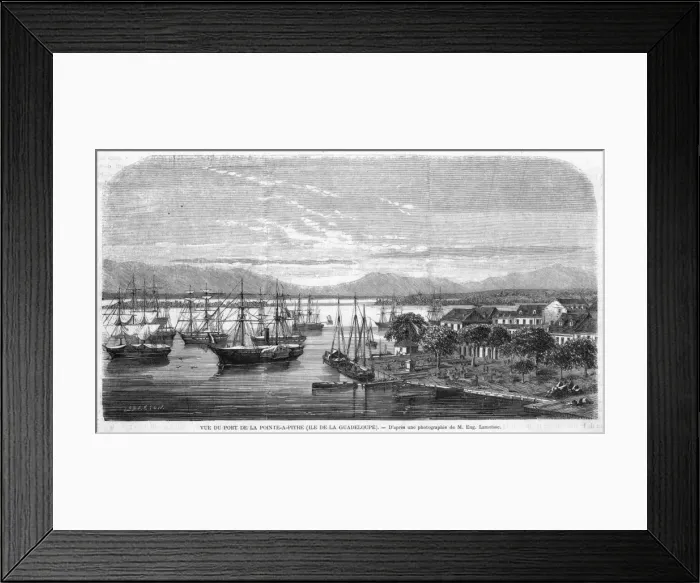 Framed Print : Guadeloupe Point a Pitre Framed Print : Guadeloupe Point a Pitre