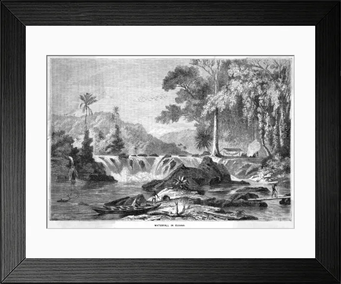 Framed Print : Guyana General Scene Framed Print : Guyana General Scene