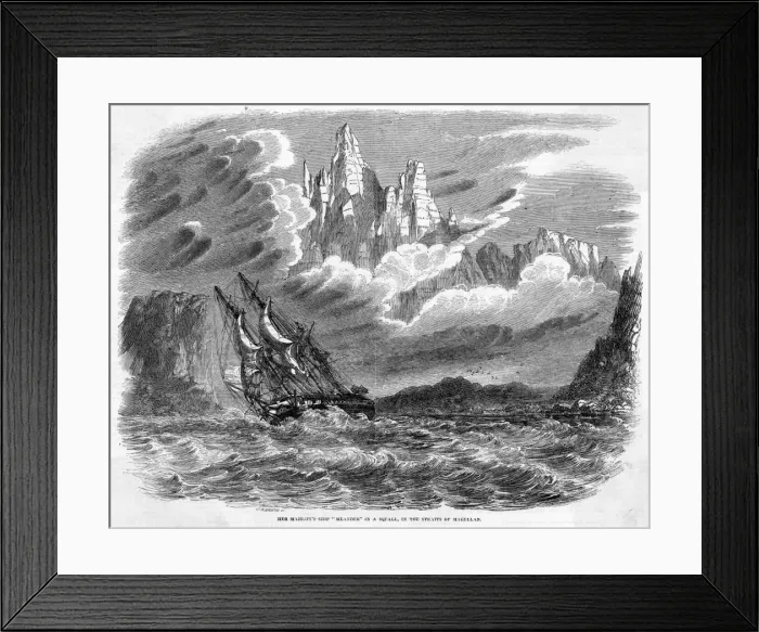 Framed Print : Chile Straits Magellan Framed Print : Chile Straits Magellan