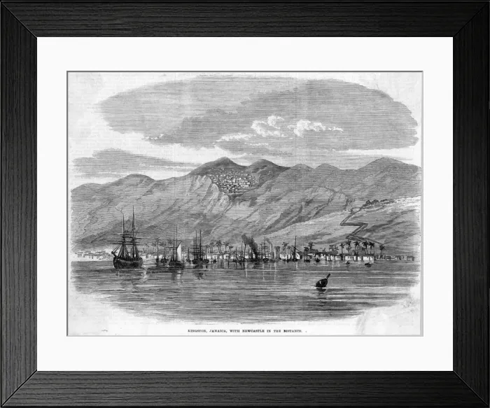 Framed Print : Jamaica Kingston Framed Print : Jamaica Kingston