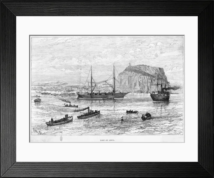 Framed Print : Chile Arica Framed Print : Chile Arica