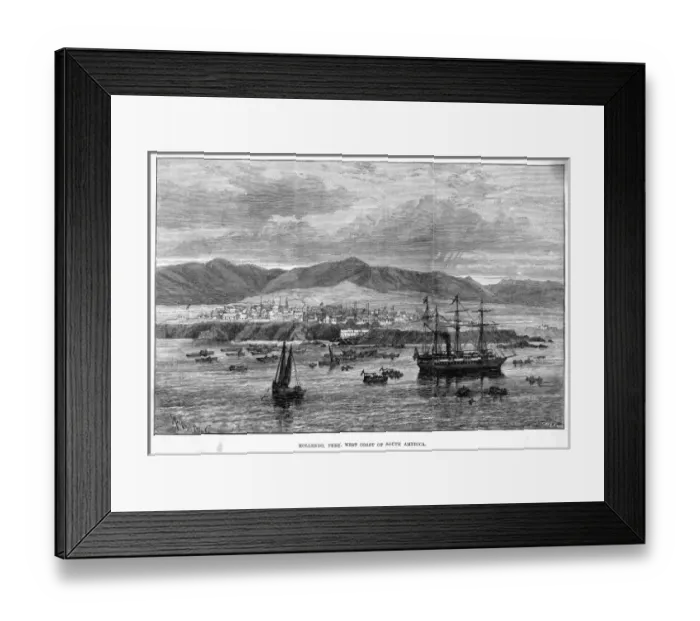 Framed Print : Peru Mollendo Framed Print : Peru Mollendo