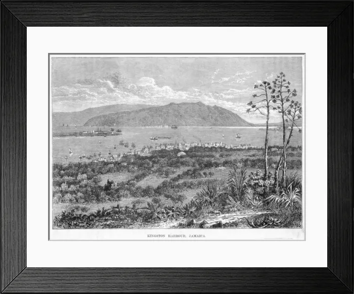 Framed Print : Jamaica / Kingston Framed Print : Jamaica / Kingston