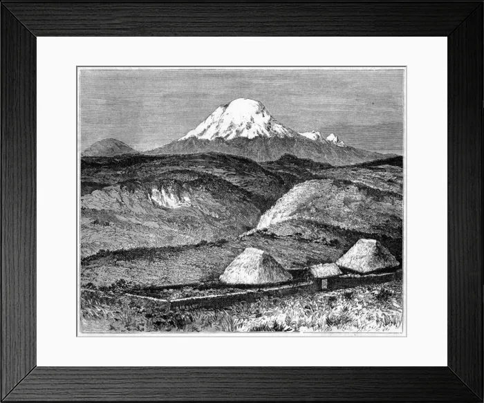 Framed Print : Ecuador Chimborazo Framed Print : Ecuador Chimborazo