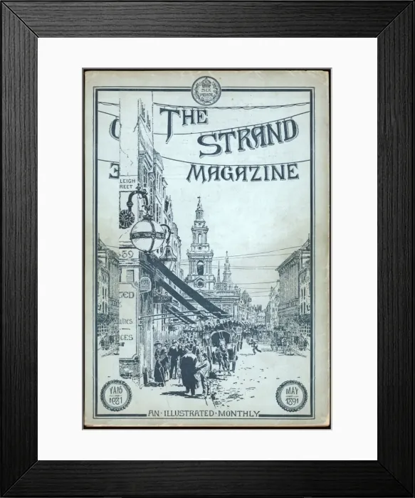 Framed Print : The Strand May 1891 Framed Print : The Strand May 1891