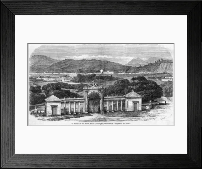 Framed Print : Brazil Boa Vista Palace Framed Print : Brazil Boa Vista Palace