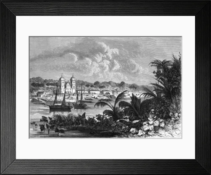 Framed Print : Brazil I-Garape Muri Framed Print : Brazil I-Garape Muri