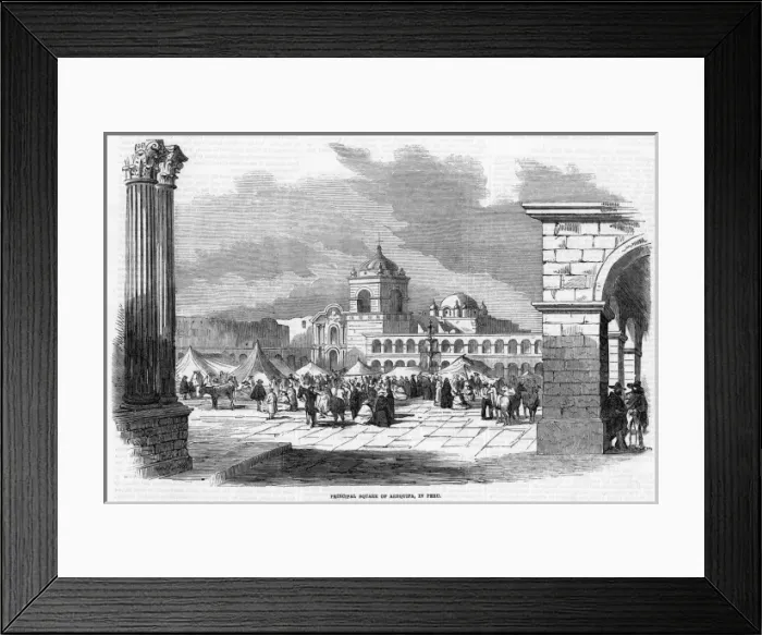 Framed Print : Peru Arequipa Framed Print : Peru Arequipa
